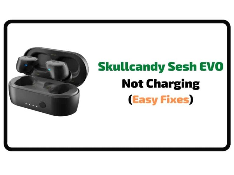 How To Fix Skullcandy Sesh Evo Not Charging? – 5 Fixes!