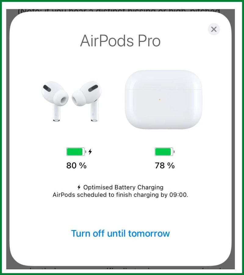 AirPods Won't Charge Past 80