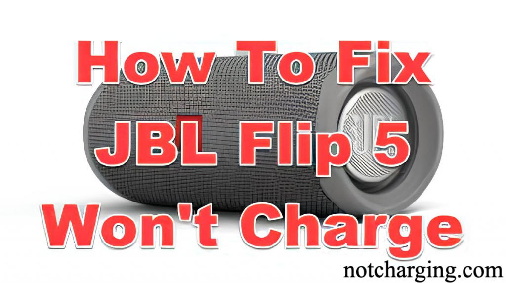 JBL Flip 5 Not Charging