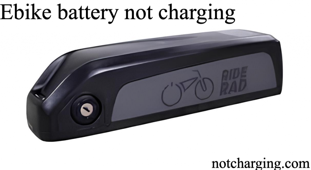 Ebike battery not charging